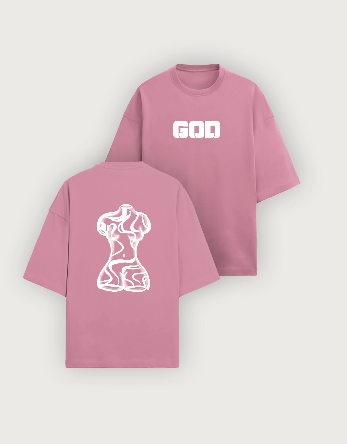 Her Body Flamingo Oversized T-shirt